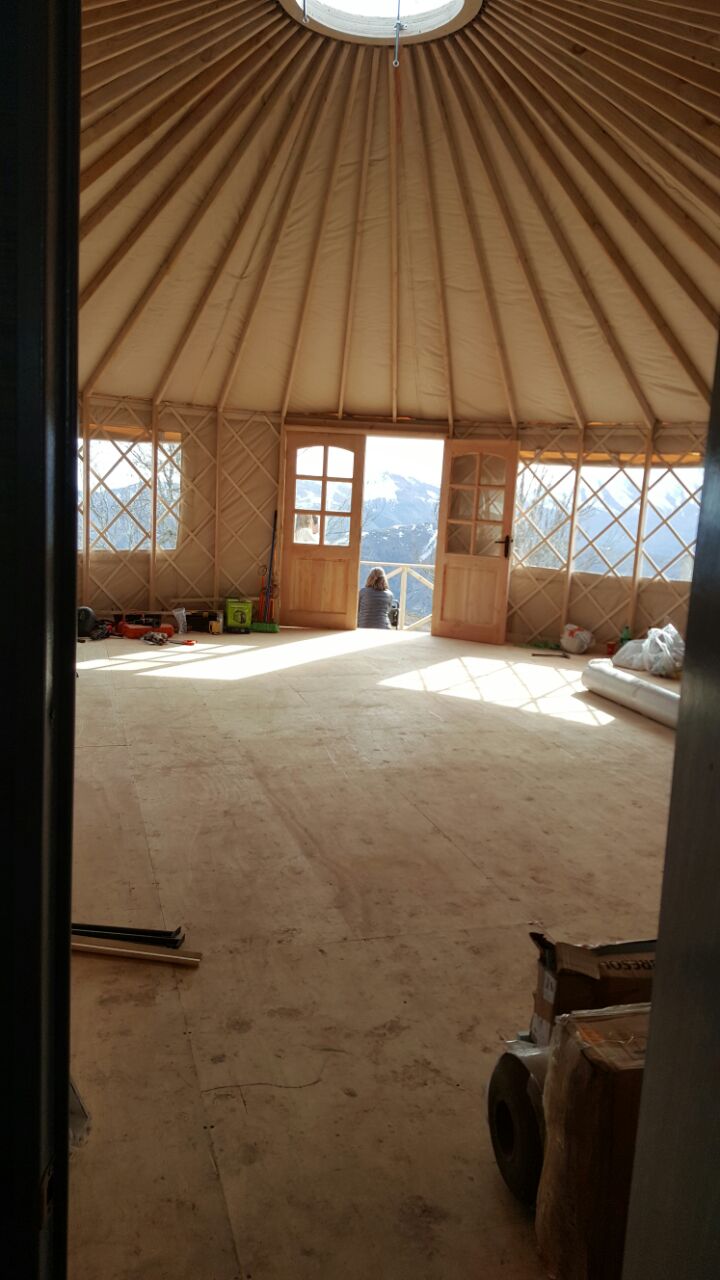 Yurt de 12 Mts. de diametro
